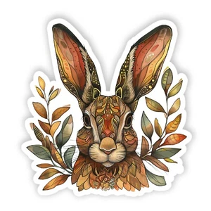 Rabbit Vinyl Sticker, Water Resistant, Water Bottle, Laptop, Indoor use - Picture 1 of 1