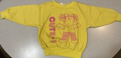 Vintage Toddler 3T Buster Brown Puffy Paint Sweatshirt 70’s - Image 1 of 3