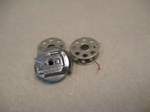 Vtg 1951 Singer 221 Centennial Sewing Machine Bobbins & Case #45750 (222 301) - Picture 1 of 15