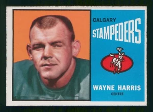 Wayne Harris 1964 Topps CFL 64 Nº 19 Como Nuevo+ 75660 - Imagen 1 de 2