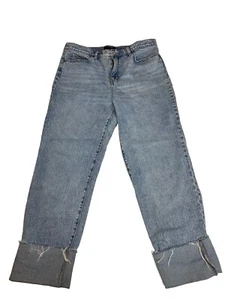 Banana Republic slouch jean cuffed hem jeans 31 12 petite - Picture 1 of 9