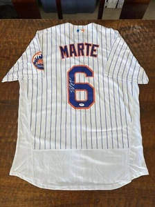Starling Marte Signed New York Mets Jersey PSA DNA Coa Autographed - Picture 1 of 6