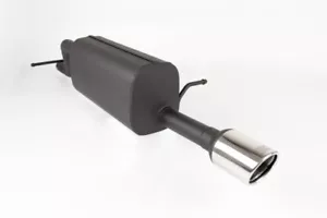 muffler for Peugeot 208 II HB 1.2T 75kW 2019 2020 2021 Single Round Tip 90mm - Picture 1 of 3