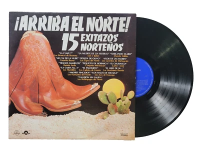 Arriba el Norte 15 Exitos Norteños 1982 Vinyl Gamma Mexico Super Compilacion NM - Image 1 of 4