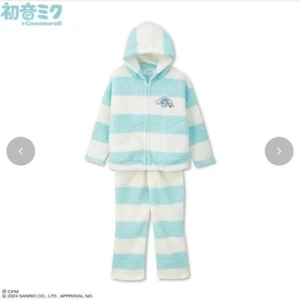 Sanrio Cinnamoroll Hatsune Miku Collaboration Roomwear Fluffy L Size kawaii Rare - Picture 1 of 24