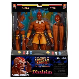 Jada Toys DHALSIM Figure 6" Ultra Street Fighter II The Final Challenger 2024 - Picture 1 of 6