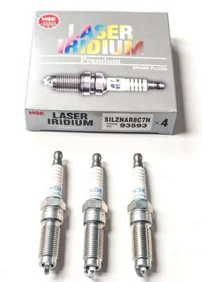 Set of 3 Spark Plugs for Ford 1.0 EcoBoost | 1770305 - CM5G-12405-CE - Image 1 of 4