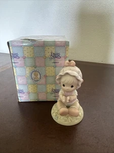 1996 Precious Moments "We Are God's Workmanship" Little Girl Butterfly Figurine - Picture 1 of 3