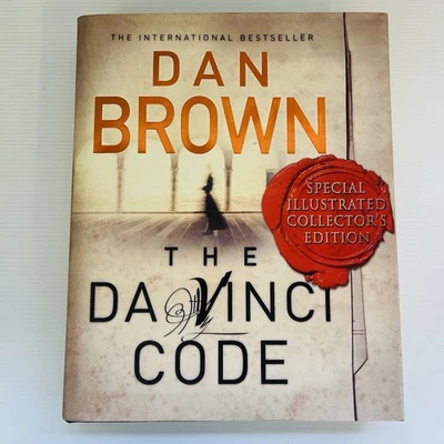 The Da Vinci Code Dan Brown Special Illustrated Edition Large Hardcover Book - image 1 of 4