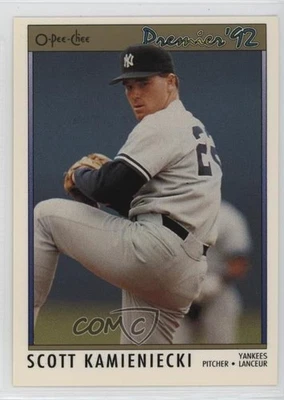 1992 O-Pee-Chee Premier Scott Kamieniecki #110 - Image 1 of 2
