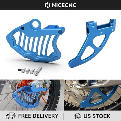 Cubierta protectora de disco de freno delantero trasero para Husqvarna TE150i TE250i TE300I 2018-2023 Foto 1 de 4