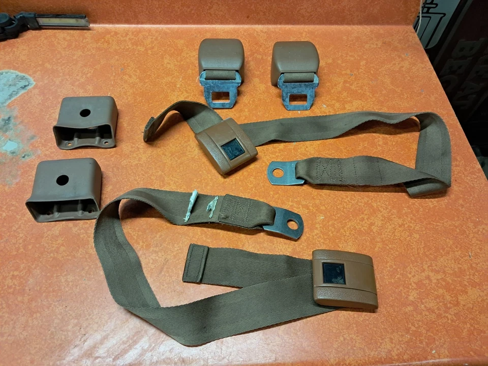 Chevrolet GMC G10 G20 G30 1971-1982 furgoneta conjuntos de cinturón de seguridad delantero de 2 puntos de regazo Foto 1 de 4