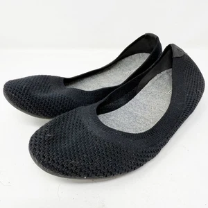 Allbirds Tree Breezers Ballet Flats Women’s 7.5 Black Slip On Comfort Shoes - Picture 1 of 8