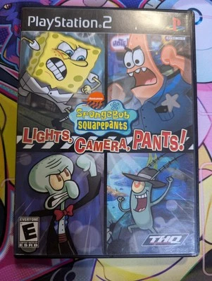 SpongeBob SquarePants: Lights, Camera, Pants (Sony PlayStation 2 PS2) CIB - Bild 1 von 4