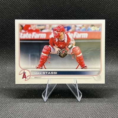 2022 Topps Series 2 - Max Stassi #609 - Image 1 of 2