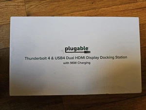 Plugable Technologies TBT4-UD5 Plugable Thunderbolt 4 Dock - Picture 1 of 2