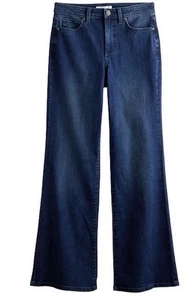 Neu mit Etikett Lauren Conrad Super High Rise Schlagjeans Stretch 20WL 20W Long Tall neu - Bild 1 von 13