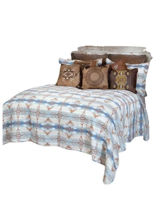 Edredón Carstens Home Wrangler Stack Rock Southwestern King - 3 piezas - JQ414 Foto 1 de 2