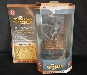 Figura Batman Peltre 1994 Edad Moderna Cómic Campeones DC Comics - Imagen 1 de 3