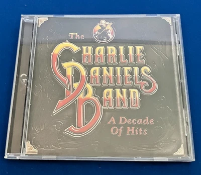 CHARLIE DANIELS BAND Decade of Hits Classic Country Rock CD Tested VG++-LR Foto 1 de 3