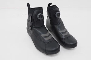 NUOVO! Lake CX146-X scarpe invernali ciclismo su strada senza clip nere EU 47 / US 13,5 LARGHE - Foto 1 di 8