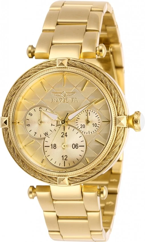 Invicta Bolt Gold Dial Ladies Watch 28957 - Image 1 of 1