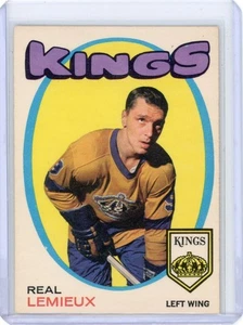 1971-72 O-PEE-CHEE REAL LEMIEUX #154 LOS ANGELES KINGS EXMT NM NEAR MINT - Picture 1 of 2