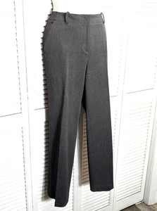 Pantalones de vestir TALBOTS grises elásticos talla 8 32x29 bolsillos de pierna recta - Imagen 1 de 19