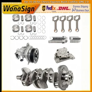 Cigüeñal con bomba de agua de aceite para 15-20 para Chevry Equinox Buick Cadillac GMC 2.0 - Imagen 1 de 15