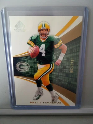2004 SP Game Used Edition Gold Brett Favre - 62/100 - Image 1 of 2
