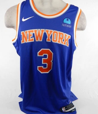 Mens New York Knicks Josh Hart #3 Swingman Blue Jersey Icon Nike NWT XL 714481S - Image 1 of 4