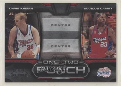 Playoff Contenders One-Two Punch 2009 negro 11/50 Marcus Camby Chris Kaman 0nr3 Foto 1 de 3