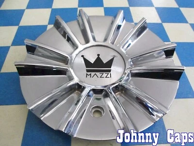 Ruedas MAZZI # C10D42-C03-CAP / LG1607-15 CROMO Tapa central [40] (CANTIDAD. 1) Foto 1 de 4