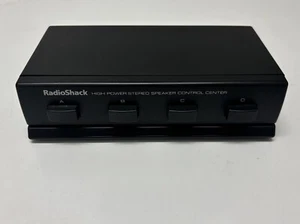 RADIO SHACK 40-244 INTERRUTTORE CENTRALE CONTROLLO SELETTORE ALTOPARLANTI ALTA POTENZA 4 VIE - Foto 1 di 3