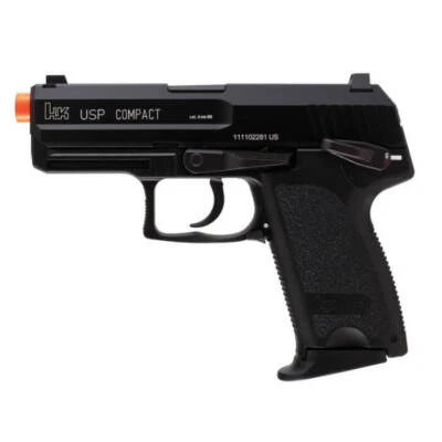 Pistola de Airsoft Elite Force Heckler & Koch USP Compacta Gas Blowback - Negra Foto 1 de 4