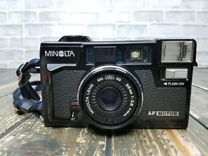 Minolta AF2-M AF Motor 35mm SLR Film Camera with LENS 38mm 1:2.8 **UNTESTED** - Picture 1 of 7