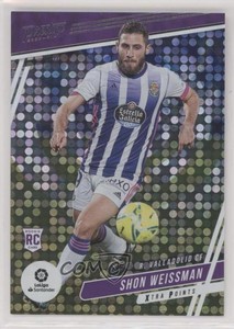 2020-21 Panini Chronicles Xtra Points Silver Circles Shon Weissman #28 Rookie RC