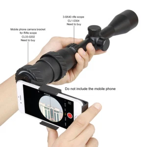 Outdoor Hunting Rifle Scope Mount Adapter Smartphone Phone Camera Mounts - Picture 1 of 10