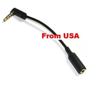 6" Slim Size Kopfhörer Adapter Klinke Handy Hülle Verlängerung iPhone 3,5mm - Bild 1 von 2