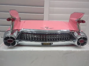 Vintage CADILLAC am/fm RADIO/Cassette BoomBox Popworks 3-1489 Hot Pink Nice! RK - Picture 1 of 24