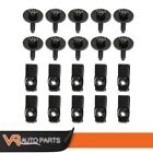 10 Pair Body Bolts & U-nut Clips- M6-1.0 X 25mm- 10mm Hex Fits For 1980-16 Ford