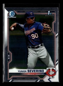 Junior Severino ⚾ 2021 Bowman Chrome Prospects #BCP-140 Minnesota Twins - Bild 1 von 2