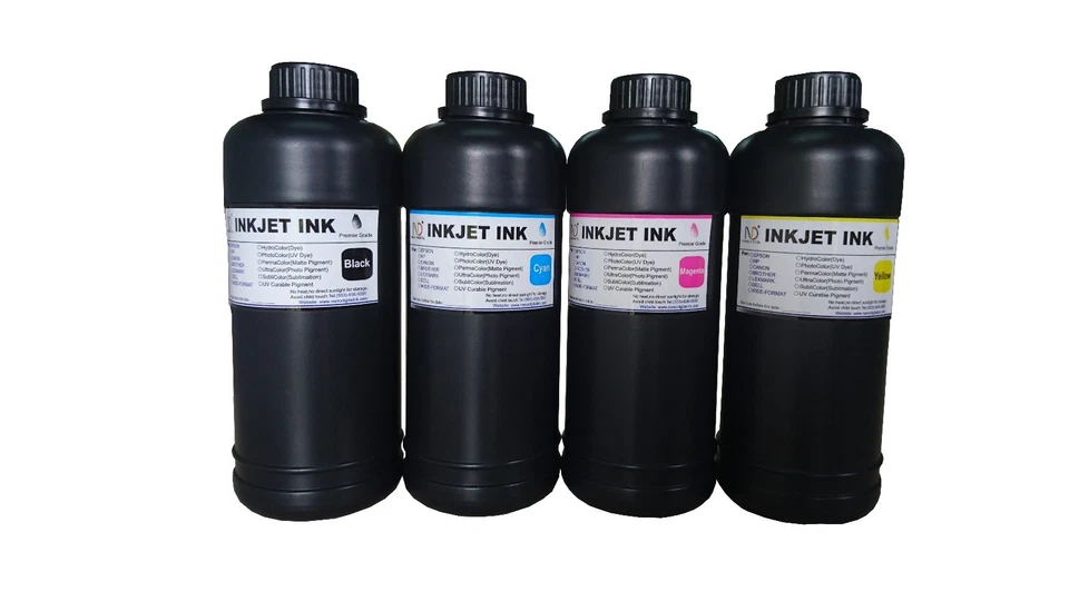 4x500ml ND® Premium Led UV Curable ink for Mimaki SIJ-320UV Printer - Image 1 of 1