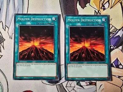 Molten Destruction x2 SRL-EN098 Common Unlimited Edition NM Condition - Image 1 of 4