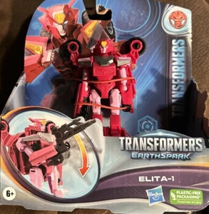 Transformers Toys EarthSpark Warrior Class Elita-1 Actionfigur Neu - Bild 1 von 1
