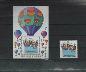 Block 40 mit Blockmarke Kindertag für uns Kinder sehr schöner Block - Picture 1 of 1