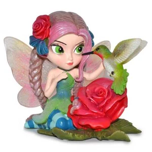 Majestic Radiant Beauty Fairy Figurine Hummingbird Jasmine Becket Griffith - Foto 1 di 1