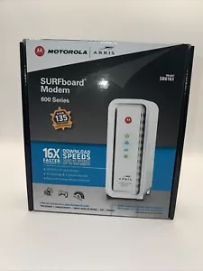 MOTOROLA Arris SURFBoard Modem SB6183 DOCSIS 3.0 Cable Internet Modem 600 Series - Picture 1 of 9