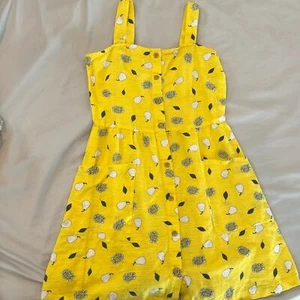 Beautiful yellow ginger snaps girls dress 14 - Picture 1 of 4