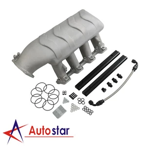 92 mm EFI LS Hi-Ram colector de admisión multipuerto para Chevy GM LS3 L92 bloque pequeño - Imagen 1 de 12